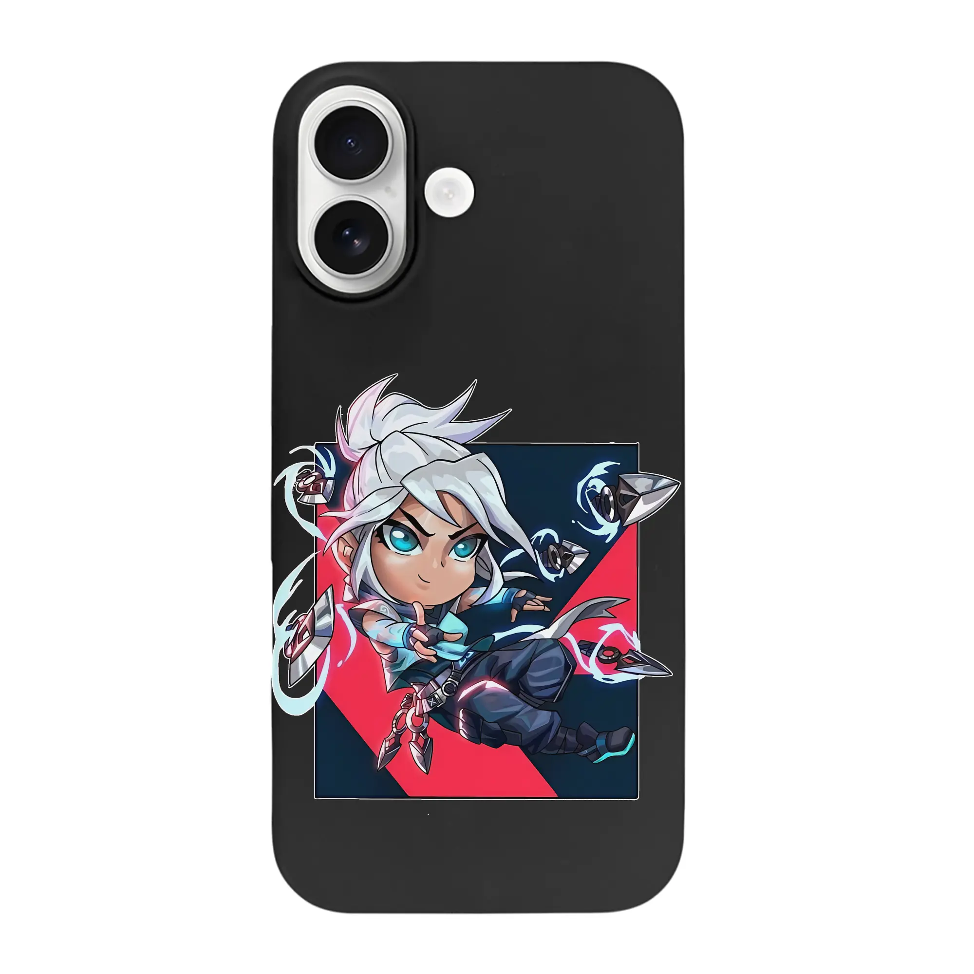 VALORANT グッズ,ジェット - iPhone 17 シリーズ シリコンケース 薄型 耐衝撃 指紋防止 ソフトタッチカバー 精密フィット 傷防止 保護ケース iPhone 17/17 Air/17 Pro/17 Pro Max 対応